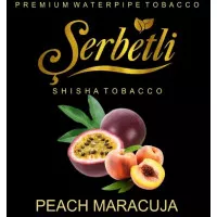 Табак Serbetli Peach Passion fruit (Щербетли Персик маракуйя) 50 грамм