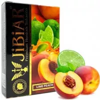 Табак Jibiar Lime Peach (Джибиар Лайм Персик) 50 грамм 