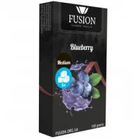 Табак Fusion Ice Blueberry Medium Line (Фьюжен Айс Черника Медиум линейка) 100 грамм