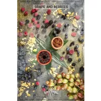 Табак Honey Badger Wild Grapes Berries (Медовый Барсук крепкая линейка) Виноград Ягоды 250 грамм 