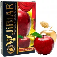 Табак Jibiar Two Apple Gold (Джибиар Два Яблока Голд) 50 грамм