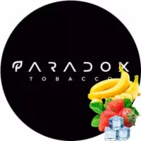  Табак Paradox Strong Ice Strawberry Banana (Клубника Банан Лёд) 50гр 