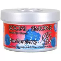 Табак Social Smoke Голубика с Малиной (Blue Raspberry) 100 г.