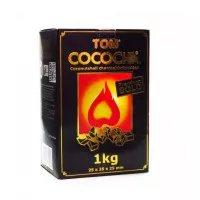 Уголь Tom Cococha Gold (Том Голд) 1 кг. в коробках