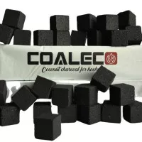 Уголь кокосовый Coalec (КоалЭко) 18 кубиков 0,25 кг