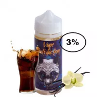 Жидкость Vape Satisfaction Cola Vanilla (Вейп Сатисфекшн Ванильная Кола) 120мл Органика, 3% 