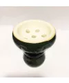 Чаша для кальяна FOG Mini Turkish Glaze (Фог Мини Турка Глазурь) Темно-зеленая - Фото 2