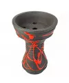 Чаша для кальяна Gusto Bowls Killa Bowl Black-Red - Фото 1