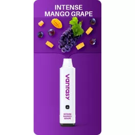  Електронна сигарета Betamax Vantasy 5000 Intense Mango Grape (Манго Виноград) 