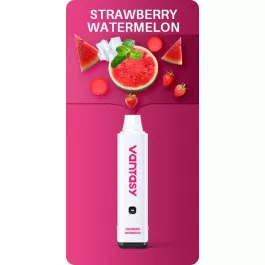 Електронна сигарета Betamax Vantasy 5000 Strawberry Watermelon (Полуниця Кавун) 