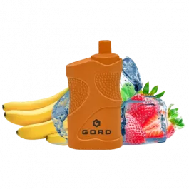 Електронна сигарета Gord G-05 4000 Strawberry Banana Ice (Полуниця Банан Лід) 