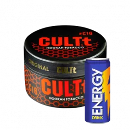 Тютюн CULTT C16 Energy Drink (Культ Енергетичний Напій) 100 грам