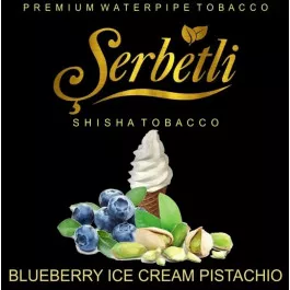 Табак Serbetli Blueberry ice cream Pistachio (Щербетли Чернично фисташковое мороженное) 50 грамм