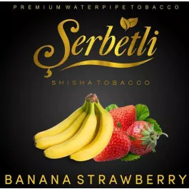 Табак Serbetli Banana Strawberry (Щербетли Банан Клубника) 50 грамм