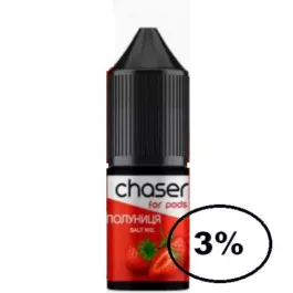 Рідина Chaser (Чейзер Полуниця) 15мл 3% 