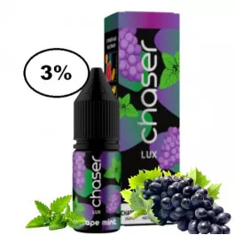 Рідина Chaser LUX Grape Mint (Чейзер Виноград М'ята) 11мл, 3% 