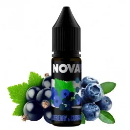 Жидкость Nova Blueberry Currant (Черника Черная Смородина) 15мл