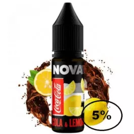 Рідина Nova Cola Lemon (Кола Лимон) 15мл 5% 