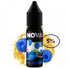 Рідина Nova Energy Drink Blueraspberry (Нова Енергетик Блакитна Малина) 15мл, 5%
