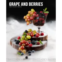 Табак Honey Badger Mild Grapes Berries (Медовый Барсук легкая линейка) Виноград Ягоды 250 грамм 