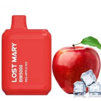 Електронні сигарети Lost Mary CM5000 Red Apple Ice (Лост Мері 5000 Червоне Яблуко Айс)