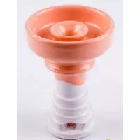 Чаша для кальяна RS Bowls HR V2.0 Harmonia белая с красным 