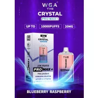 Електронна сигарета Crystal Pro Max 10000 Blueberry Raspberry (Чорниця Малина)