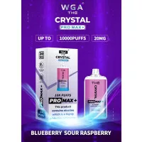  Електронна сигарета Crystal Pro Max 10000 Blueberry Sour Raspberry (Чорниця Кисла Малина)