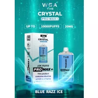 Електронна сигарета Crystal Pro Max 10000 Bluerazz Cherry (Малина Лимон Вишня)