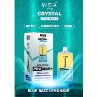 Електронна сигарета Crystal Pro Max 10000 Bluerazz Lemonade (Малиновий Лимонад)