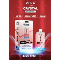 Електронна сигарета Crystal Pro Max 10000 Juicy Peach (Соковитий Персик)