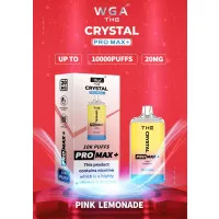  Електронна сигарета Crystal Pro Max 10000 Pink Lemonade (Ягідний Лимонад)