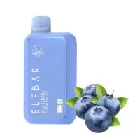 Електронна сигарета Elf Bar 10000 Blueberry Ice (Голубика Лід) 