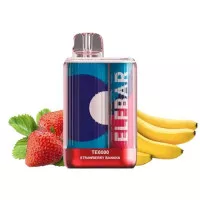 Електронна сигарета Elf Bar TE6000 Strawberry Banana (Полуниця Банан) 