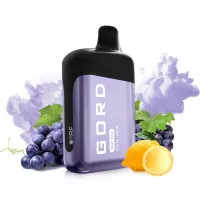 Електронна сигарета Gord 6500 Grape Lemon (Виноград Лимон)