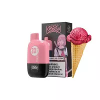 Електронна сигарета Katana 5000 Strawberry Ice Cream (Полуничне Морозиво)