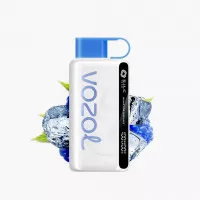 Електронна сигарета Vozol 12000 Blue Razz Ice (Чорниця Маліна Лід)