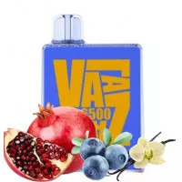 Електронні сигарети VAAL GLAZ6500 Blueberry Pomegranate Vanilla (Віел) Чорниця Гранат Ваніль