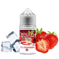 Жидкость Сольник Ice Strawberry (Айс Клубника) 30мл