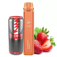 Електронні сигарети Elf Bar NC1800 Energy Drink Strawberry (Енергетик Полуниця)