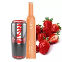 Електронні сигарети Elf Bar CR500 Energy Drink Strawberry (Енергетик Полуниця)