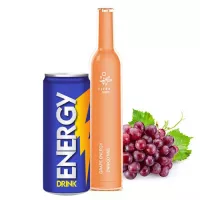 Електронні сигарети Elf Bar CR500 Energy Drink Grapes (Енергетик Виноград)