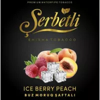 Табак Serbetli Ice peach berry (Щербетли Айс персик лесные ягоды) 50 грамм