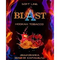 Тютюн Blast (Бласт) Суниця Вишня Карамель 100г
