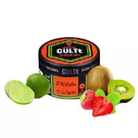 Тютюн CULT Medium M24 Strawberry Kiwi Lime (Полуниця Ківі Лайм) 100гр