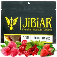 Тютюн Jibiar Red Berry Mix (Мікс Червоних Ягід) 100 г 
