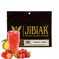 Тютюн Jibiar Strawberry Lemonade (Полуничний Лимонад) 100 гр