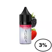 Рідина Aura Straw Black Berries (Полуниця Ожина) 30мл 3% 