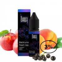 Рідина Chaser Black Blackcurrant Peach Apple (Чейзер Блек Чорна Смородина Персик Яблуко) 15мл, 3%