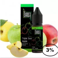 Рідина Chaser Black Triple Sour Apple (Чейзер блек Потрійне Кисло Яблуко) 15мл, 3%